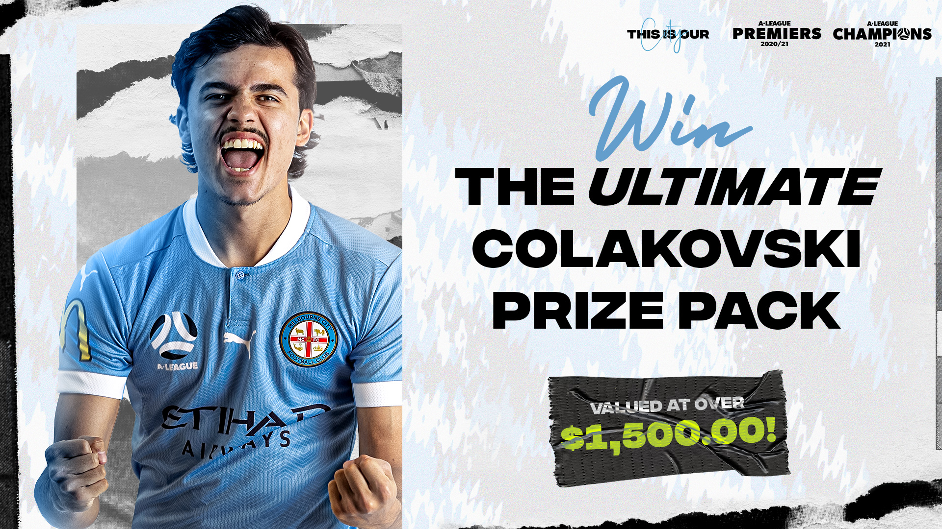 WIN the ultimate Colakovski prize pack