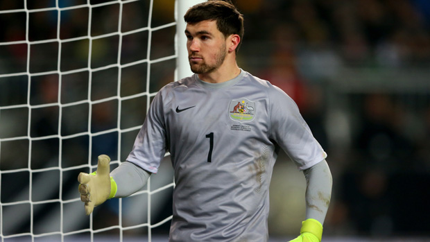 Goalkeeper Mat Ryan has been ruled out of the Socceroos squad to face Bangladesh and Tajikistan.