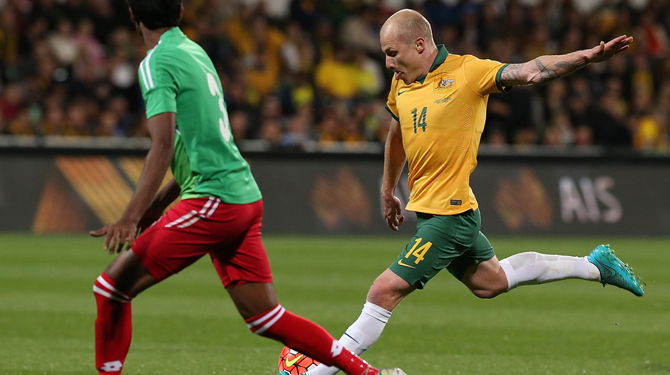 Aaron Mooy was one of the Socceroos best against Bangladesh.