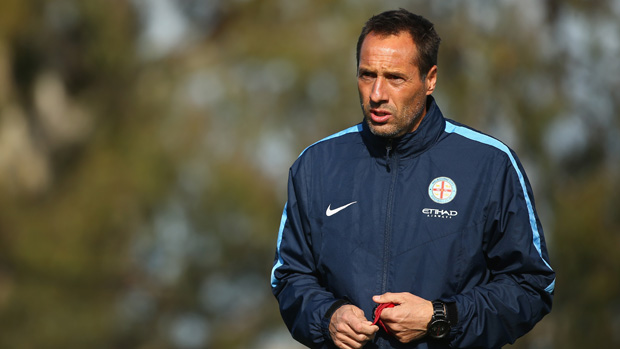 City boss John van't Schip says the pressure is on Melbourne Victory in tomorrow's semi-final.