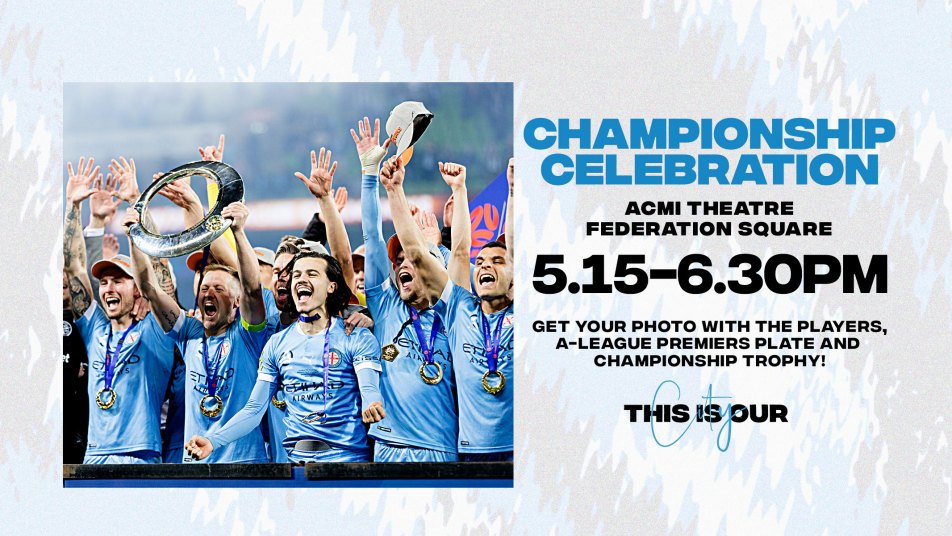Championship Celebration @ ACMI Theatre