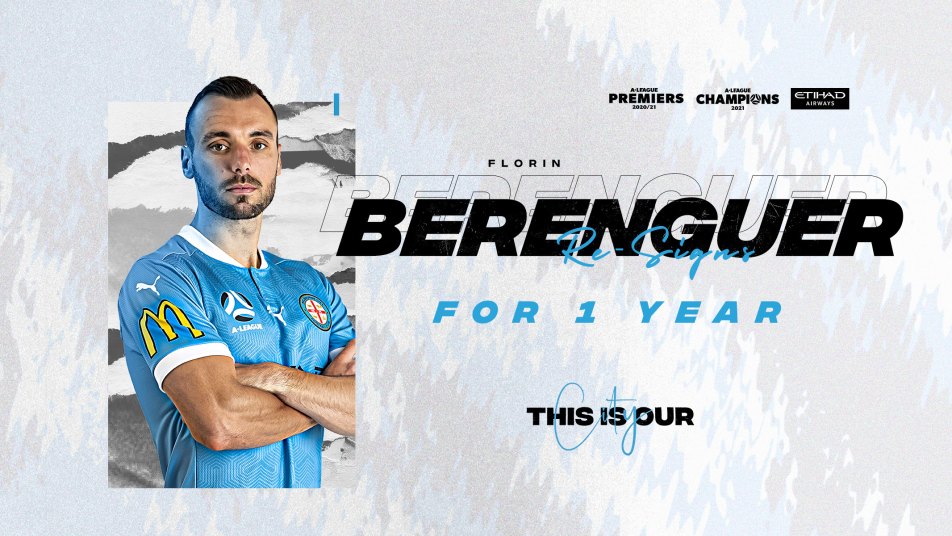 Florin Berenguer re-signs with City