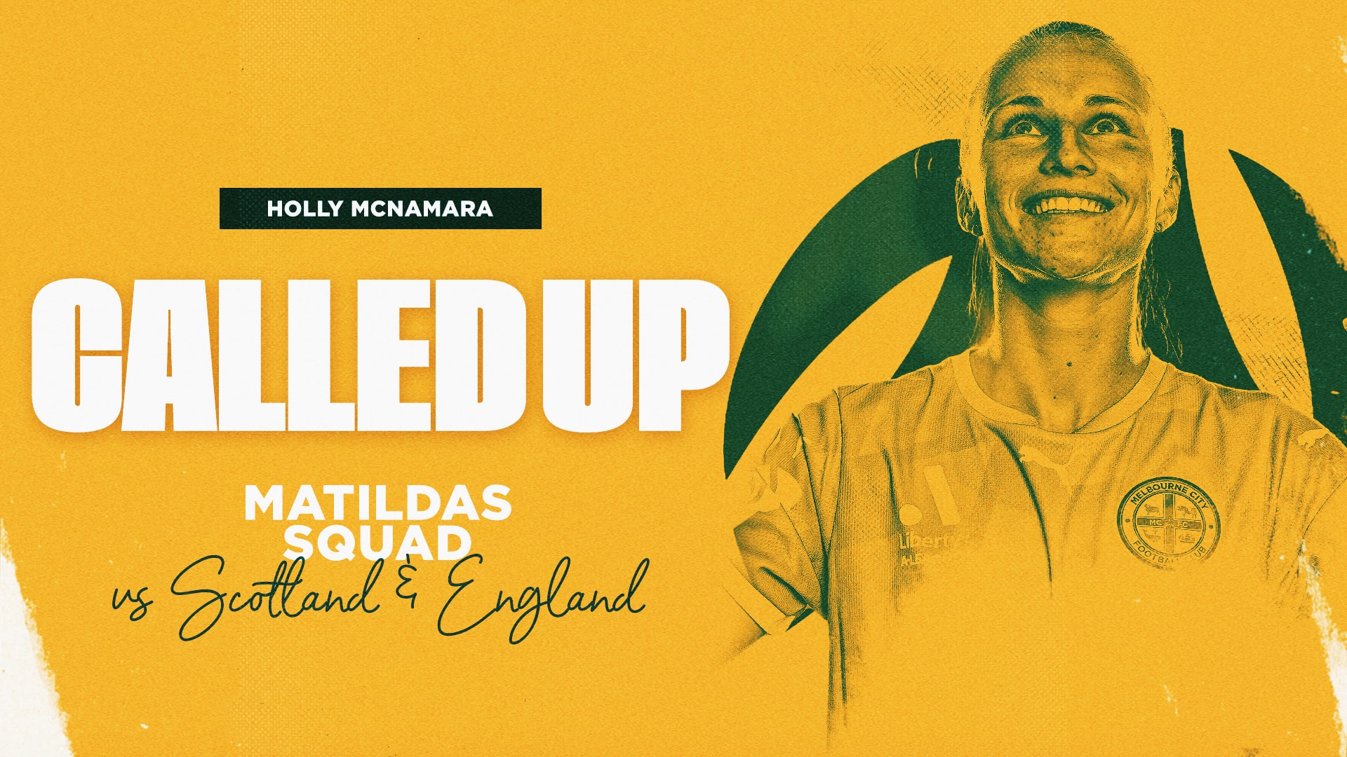 CALLED UP Holly McNamara named in Matildas squad