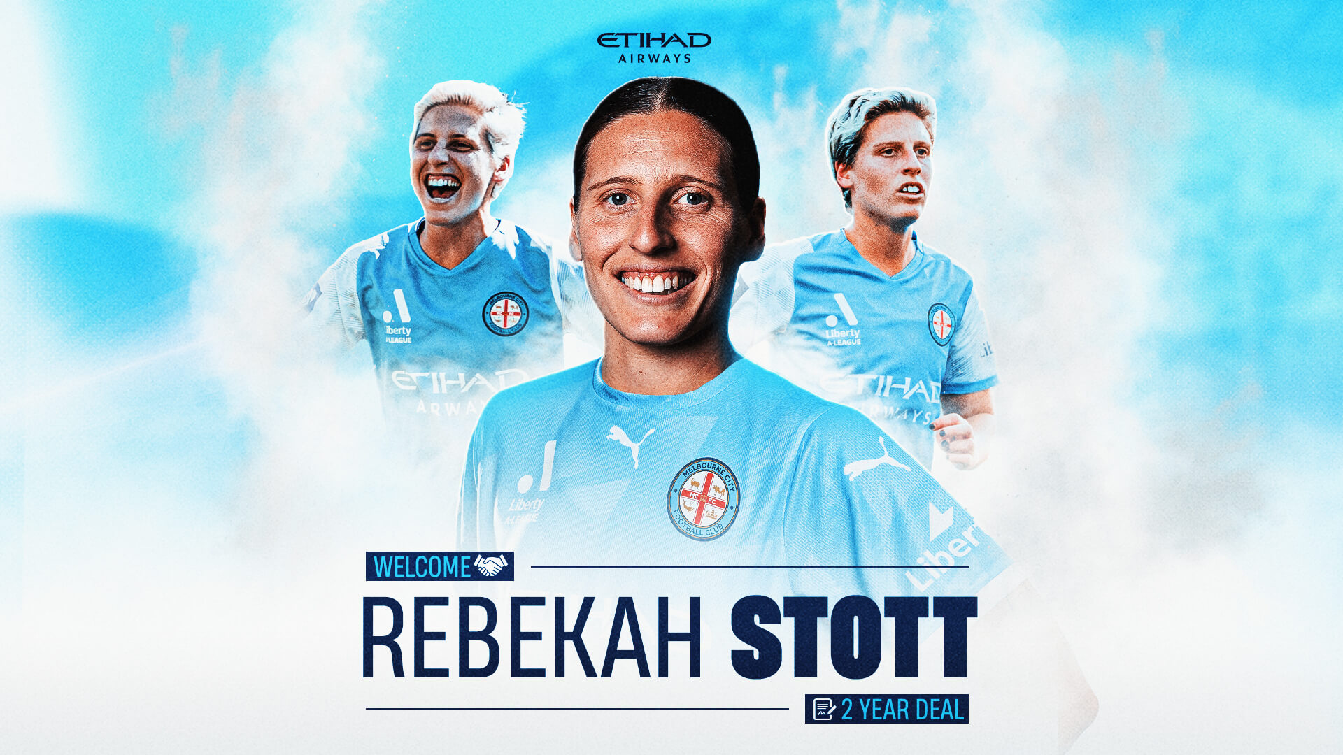 Rebekah Stott signs for Melbourne City