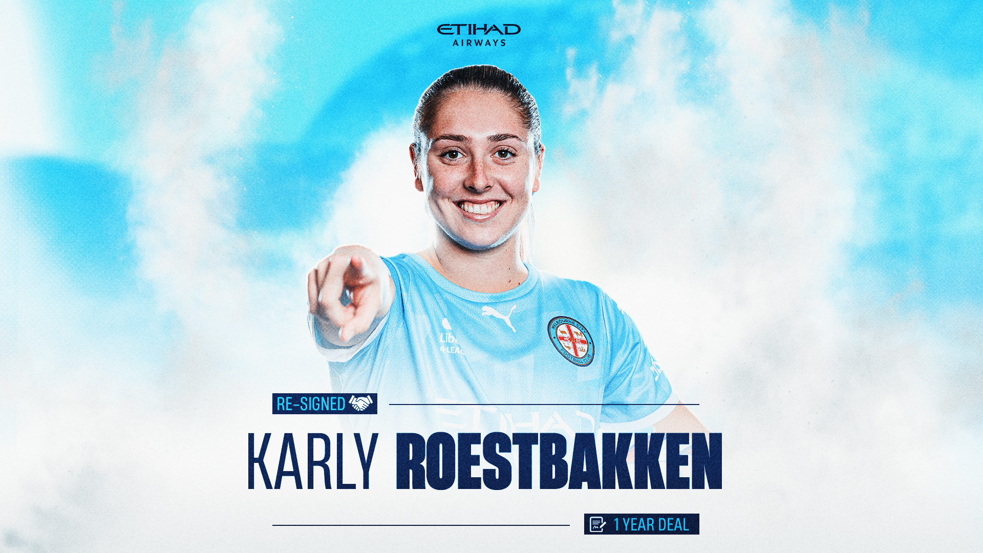 Karly Roestbakken returns to City