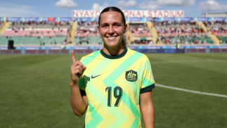 MADE IN CITY BLUE: McKenna makes dreams Matildas debut in style