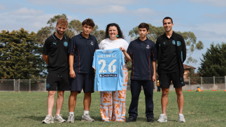 CITY FUTURES: Melbourne City welcomes Hallam Secondary College