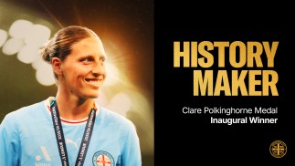 HISTORY MAKER: Rebekah Stott claims inaugural Clare Polkinghorne Medal