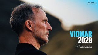 Aurelio Vidmar extends as Men’s Head Coach until 2028