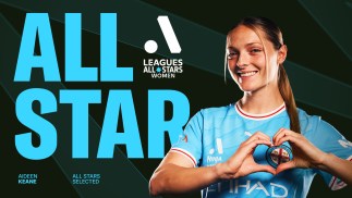 ALL STAR AIDEEN: Keane becomes City’s fourth All Star
