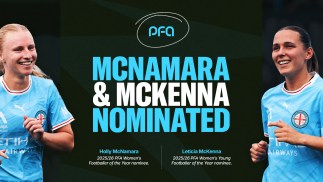 City duo recognised with prestigious PFA nominations