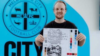 ART MEETS FOOTBALL: City link up with local artist Freo for exclusive collection